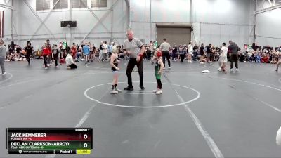 40 lbs Round 1 (4 Team) - Jack Kemmerer, Pursuit WA vs Declan Clarkson-Arroyo, Team Germantown