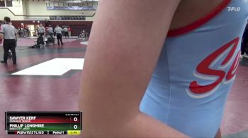 JV-9 lbs 5th Place Match - Phillip Longmire, Iowa City, West vs Sawyer Kerf, Dubuque Senior