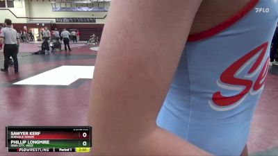 JV-9 lbs 5th Place Match - Phillip Longmire, Iowa City, West vs Sawyer Kerf, Dubuque Senior