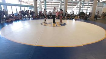 115 lbs Quarterfinal - Gabriella Ross, Diablo Grande vs Jazmine Turner, NorCal Takedown