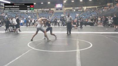 125 lbs Cons. Round 6 - Preston Neufeld, Doane University vs Angel Fernandez, Missouri Baptist University