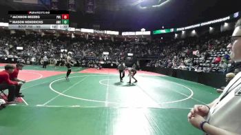 164 lbs Champ. Round 2 - Mason Hendricks, AWC1 vs Jackson Bezzeg, PWLA