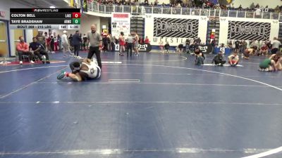 215 lbs R-32 - Colton Bell, Lake Highland Prep-FL vs Taye Bradshaw, Armstrong