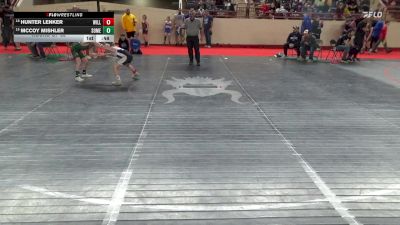 75_B lbs Round Of 32 - Hunter Lenker, Williams Valley vs Mccoy Mishler, Somerset