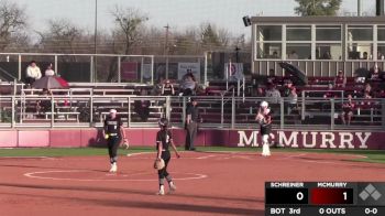 Replay: Schreiner vs McMurry | Feb 28 @ 5 PM