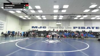 174 lbs Quarterfinal - Ali Hamzia, Santa Rosa College vs Conor Boyle, Lassen College