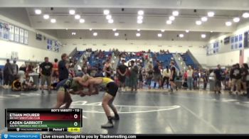113 lbs Cons. Round 5 - Caden Garriott, South Torrance High School vs Ethan Mourer, Big Kat Wrestling Club