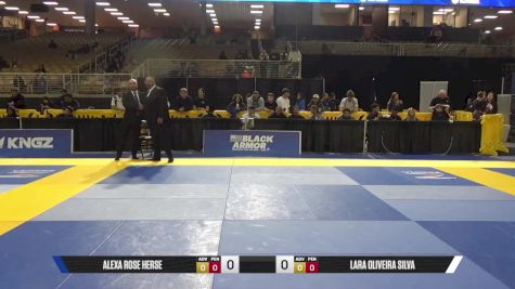 Lara Oliveira Silva vs Alexa Rose Herse 2025 Pan Jiu Jitsu IBJJF Championship