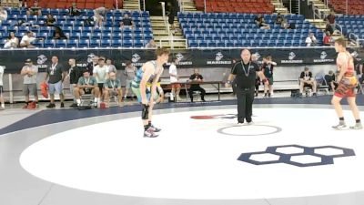132 lbs Champ. Rd Of 16 - Lewis Davis, Arkansas vs Isaac Weber, Wisconsin