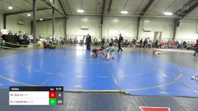 100 lbs Rr Rnd 2 - Malachi Burris, The Storm Wrestling Center vs Natalie Lippstreu, Level Up Wrestling Center