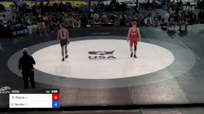 150 lbs Rnd Of 32 - Garrett Reece, CO vs Dj Neider, ID