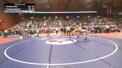 2A-150 lbs Champ. Round 1 - Daxton Pope, Cokeville vs Tannen Birdsley, Thermopolis