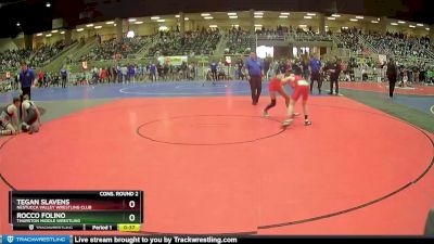 125 lbs Cons. Round 2 - Tegan Slavens, Nestucca Valley Wrestling Club vs Rocco Folino, Thurston Middle Wrestling