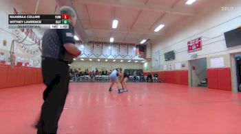 155 lbs Quarterfinal - Naanibaa Collins, Farmington vs Wittney Lawrence, Olathe