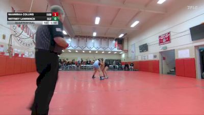 155 lbs Quarterfinal - Naanibaa Collins, Farmington vs Wittney Lawrence, Olathe