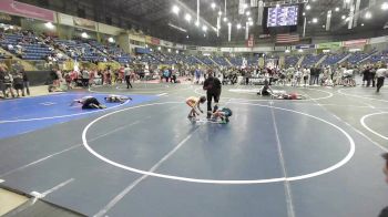 54 lbs Quarterfinal - Ryker Ostermiller, Colorado Outlaws vs Brax Peterson, Moffat County