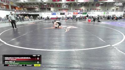 157 lbs Cons. Round 3 - Xerarch Tungjaroenkul, Central Missouri vs Invi Bella, Graceland University