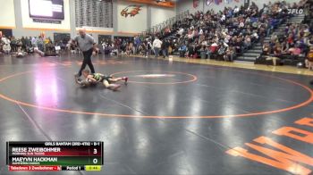 B-1 lbs Round 1 - Reese Zweibohmer, Morning Sun Tigers vs Maeyvn Hackman, Hammerin Hawks