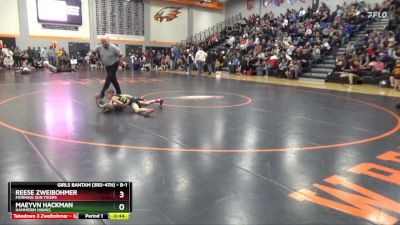 B-1 lbs Round 1 - Reese Zweibohmer, Morning Sun Tigers vs Maeyvn Hackman, Hammerin Hawks