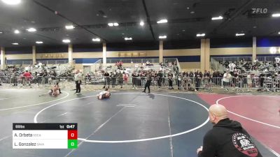 66 lbs Consi Of 16 #2 - Aiden Orbeta, SoCal Grappling WC vs Leon Gonzalez, Savage House WC