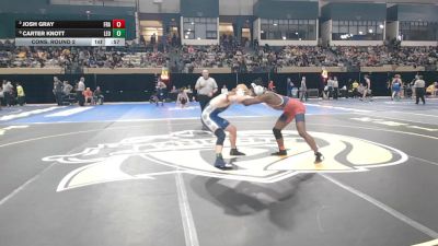 150-4A/3A Cons. Round 2 - Josh Gray, Franklin vs Carter Knott, Leonardtown
