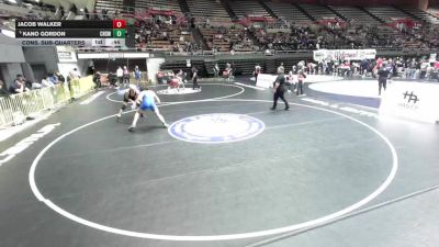 190 lbs Cons. Sub-quarters - Jacob Walker vs Kano Gordon, Calabasas High School Wrestling