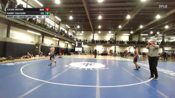 138Yellow lbs Rr Rnd 2 - Caleb Brown, Monroe Woodbury vs Kasey Kalfass, Cicero-North Syracuse