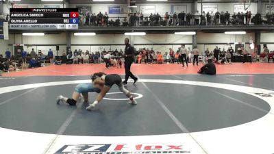 100Yellow lbs Rr Rnd 2 - Angelica Smiech, Rocky Point vs Olivia Anello, Bellport