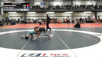 100Yellow lbs Rr Rnd 2 - Angelica Smiech, Rocky Point vs Olivia Anello, Bellport