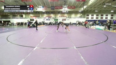 207 lbs Semifinal - Julia Richey, Simon Fraser University vs Martha Hinneh, Southeast CC