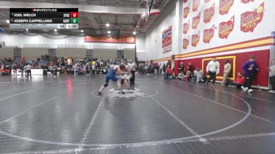 165 lbs Quarterfinal - Joel Welch, Columbus St. Francis DeSales vs Joseph Cappellano, Hartland