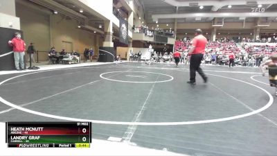 55 lbs Champ. Round 1 - Landry Graf, Carroll vs Heath McNutt, Abilene