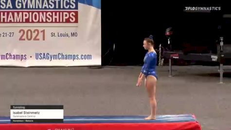 Isabel Steinmetz - Tumbling, Gymnastics Central - 2021 USA Gymnastics Championships