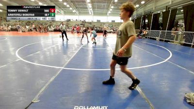 126 lbs Rr Rnd 3 - Tommy Oswalt, TNWC Black vs Aristoteli Bobotas, 4M Power