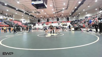 125 lbs Round Of 16 - Jaylie Brose, Sapulpa High School Girls vs Natalie Flute, Sallisaw Lady Black Diamonds