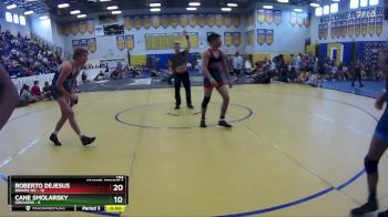 138 lbs Champ Round 1 (16 Team) - Christopher Williams, Greasers vs Gabriel Samano, Braves WC