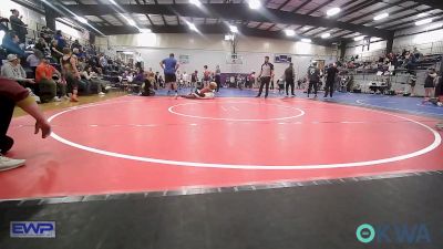 112 lbs Semifinal - Keylan Freeman, Skiatook Youth Wrestling vs Parker Ingram, Cleveland Takedown