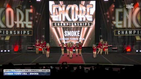 Cheer Town USA - Smoke [2025 L1 Youth - D2 - Small Day 3] 2025 Encore Grand Nationals