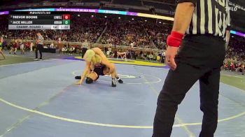 D2-157 lbs Champ. Round 1 - Trevor Boone, Lowell vs Jace Miller, Adrian