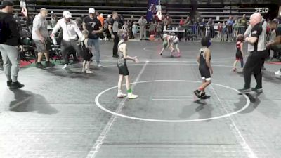 50 lbs Consi Of 16 #2 - Baron McCoy, American MMAW vs Easton Layton, Upper Township