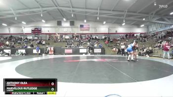 197 lbs Champ. Round 1 - Marvelous Rutledge, Lander vs Anthony Olea, Emmanuel