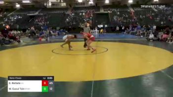 113 lbs Semifinal - Gino Rettele, Millard South vs Wilson Cucul Tzin, Broken Bow High School