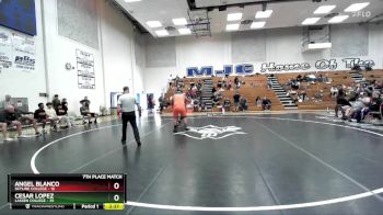 285 lbs Placement Matches (16 Team) - Angel Blanco, Skyline College vs Cesar Lopez, Lassen College