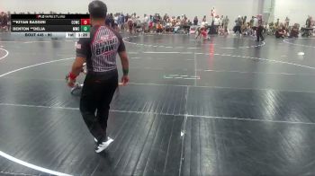 90 lbs Semifinal - Benton **Delia, Matlife Wrestling Club vs **Kiyan Bassiri, Capital City Wrestling Club