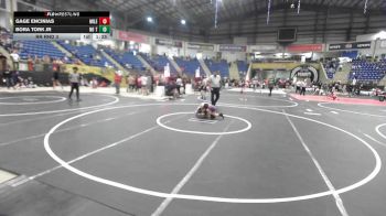 70 lbs Rr Rnd 3 - Gage Encinias, Mile High WC vs Bora Tork Jr, No Team