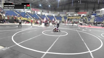 70 lbs Rr Rnd 3 - Gage Encinias, Mile High WC vs Bora Tork Jr, No Team
