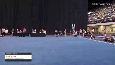 Kyah Buttry - Women's Group, Sapphire Gymnastics Academy - 2021 Women's Xcel Region 4 Championships