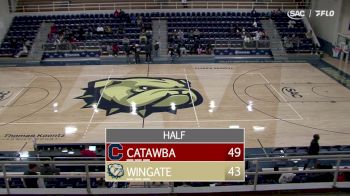 Replay: Catawba vs Wingate | Jan 8 @ 7 PM