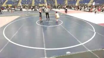 109 lbs Rr Rnd 4 - Caydence Watters, Untouchables vs Jessica LeClair, All American Training Center