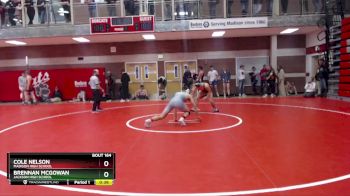 160 lbs Cons. Round 3 - Brennan Mcgowan, Jackson High School vs Cole Nelson, Madison High School